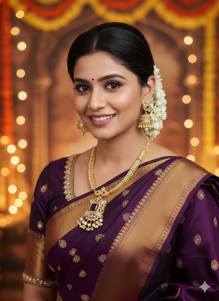 The Amethyst Grandeur Ensemble – A Legacy of Royal Elegance