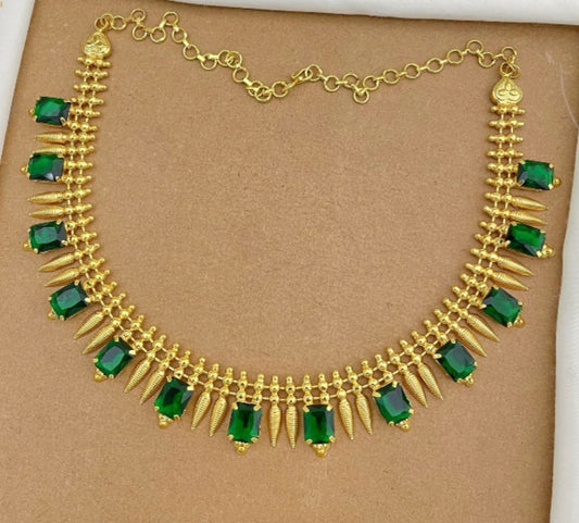 Royal Azure Temple Choker | code SK4001 | Saanvi by Rajani