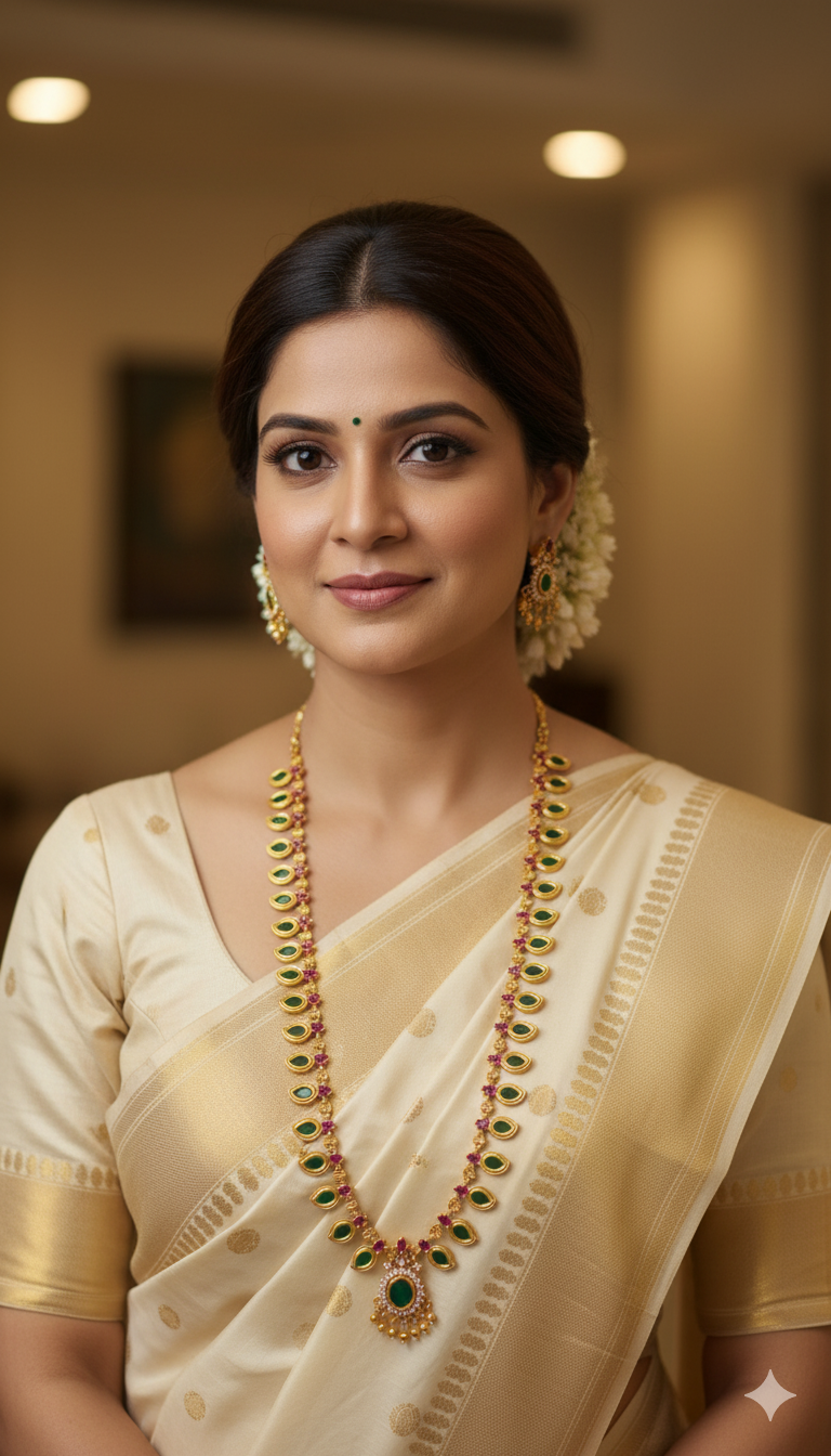 TEMPLE JEWELLERY  HARAM