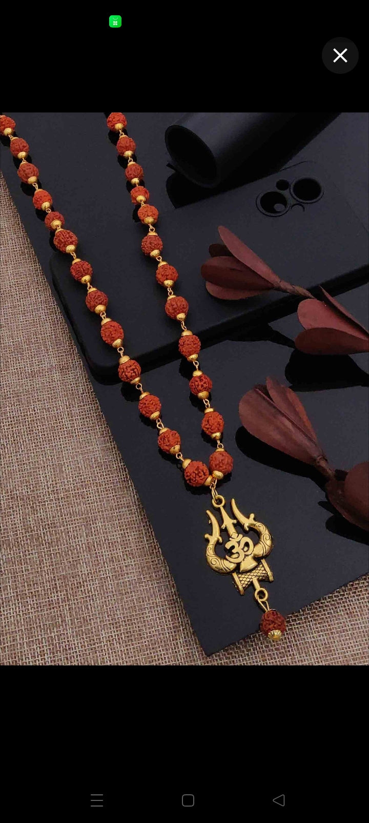 Rudraksha Chain and Bracelet