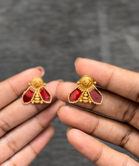 Royal Ruby Necklace with earrings