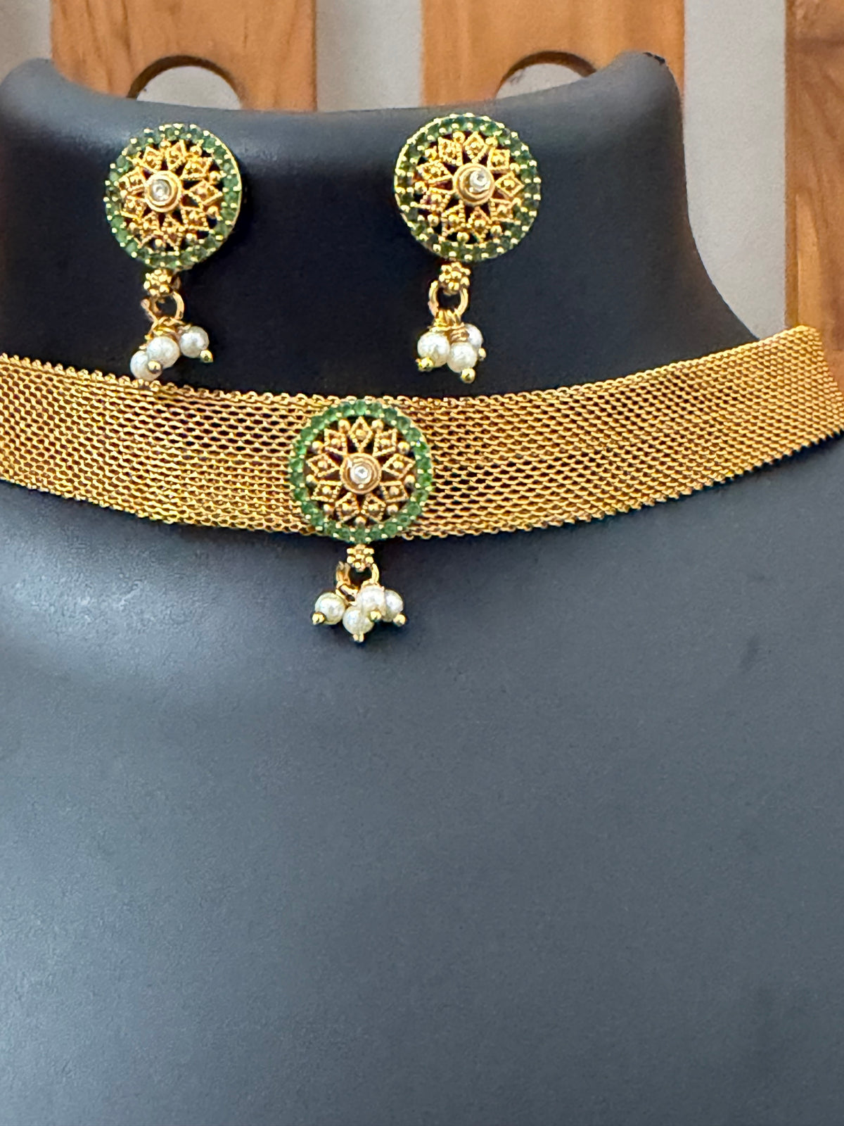 Choker Green Gold replica