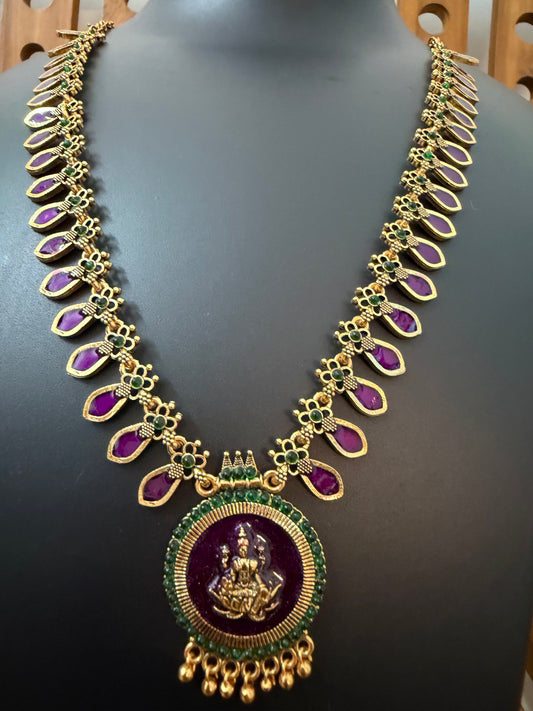 Purple – Lakshmi Mango Mala : Code: MJ1590