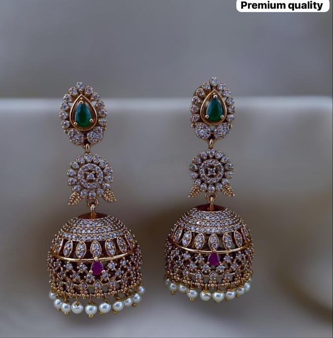 AD stone Jhumka