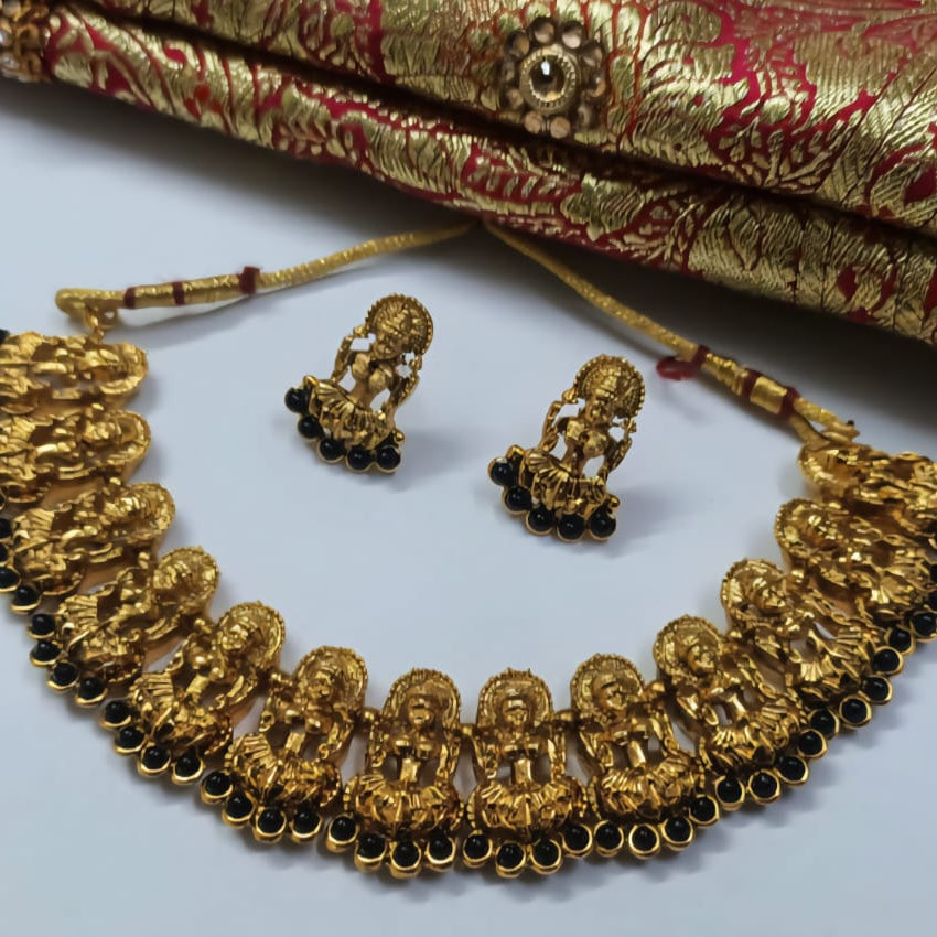 Lakshmi Style Simple  Necklace
