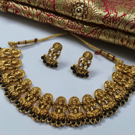 Lakshmi Style Simple  Necklace