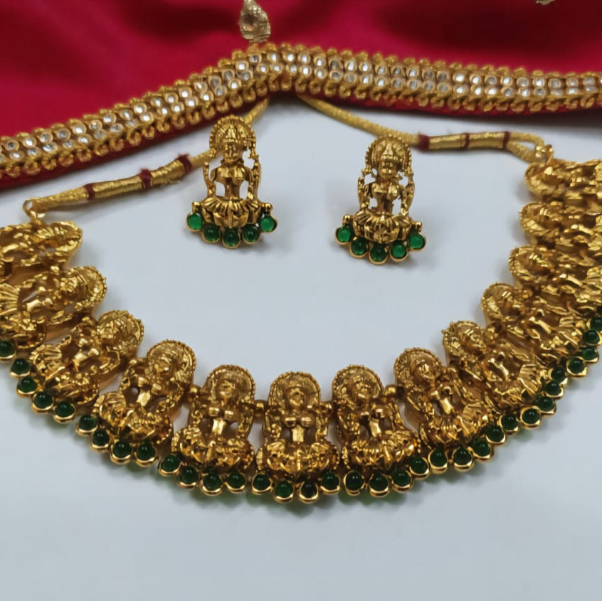Lakshmi Style Simple  Necklace