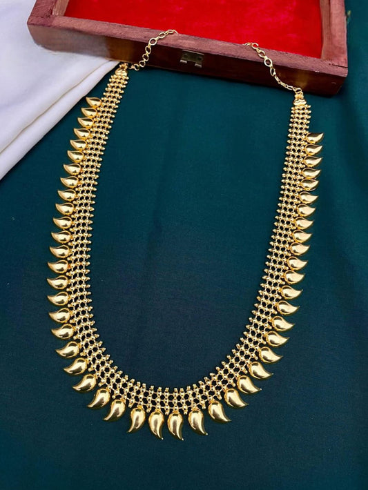 Traditional Gold-Plated Manga Mala (Mango Haram)