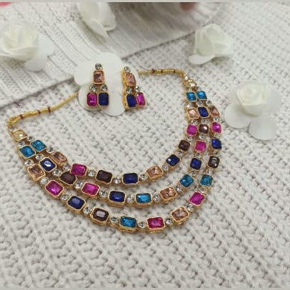 Triple layer chocker/necklace
