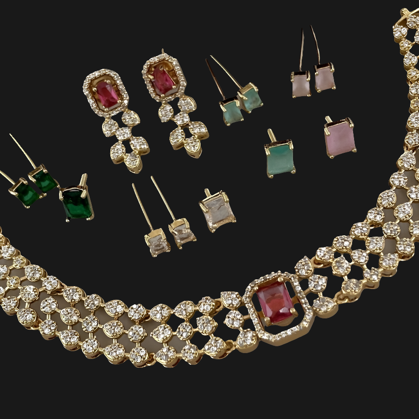 AD Stone changeable choker set