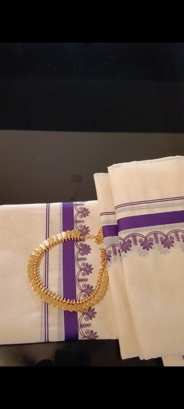 Vishu 🌼 Special offer| Set mundu+ Necklace set I Code: VISHUOFFER SET 1